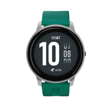 SYSKA SW200 Customizable Watch Faces, Health Tracker, Battery Runtime- Upto 10 Days (Ocean Green)